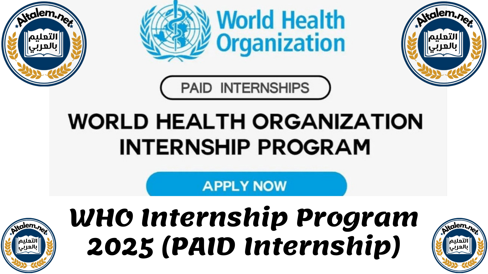 WHO Internship Program